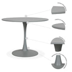 Mesa Circular Metal Vittoria 80cm