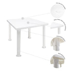 Mesa Cuadrada Desarmable 80cm