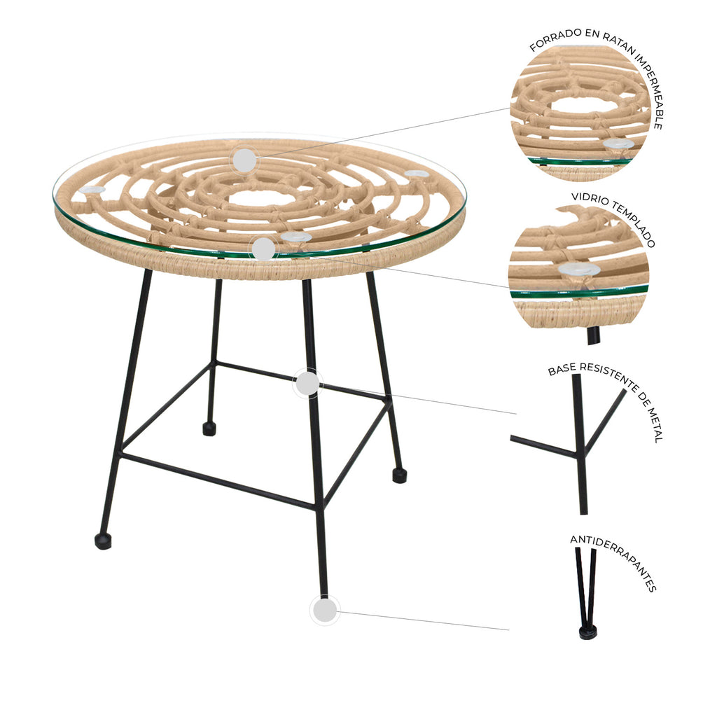 Mesa de Centro Dominica