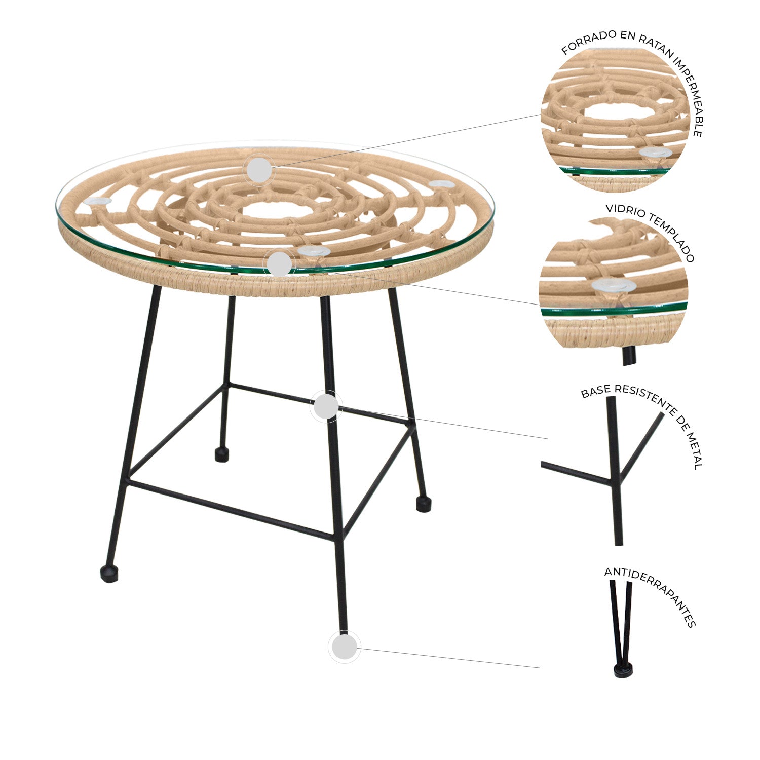 Mesa de Centro Dominica