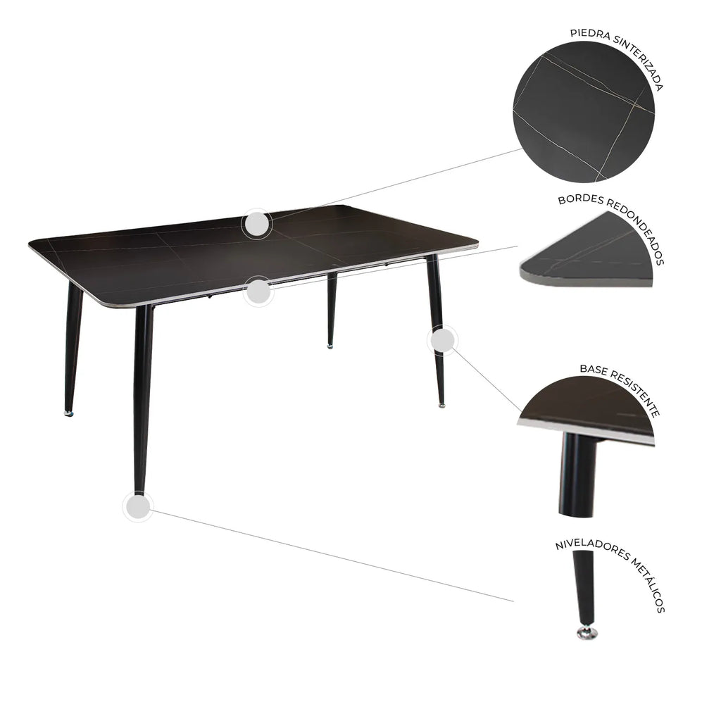 Mesa de Comedor Rectangular Sora