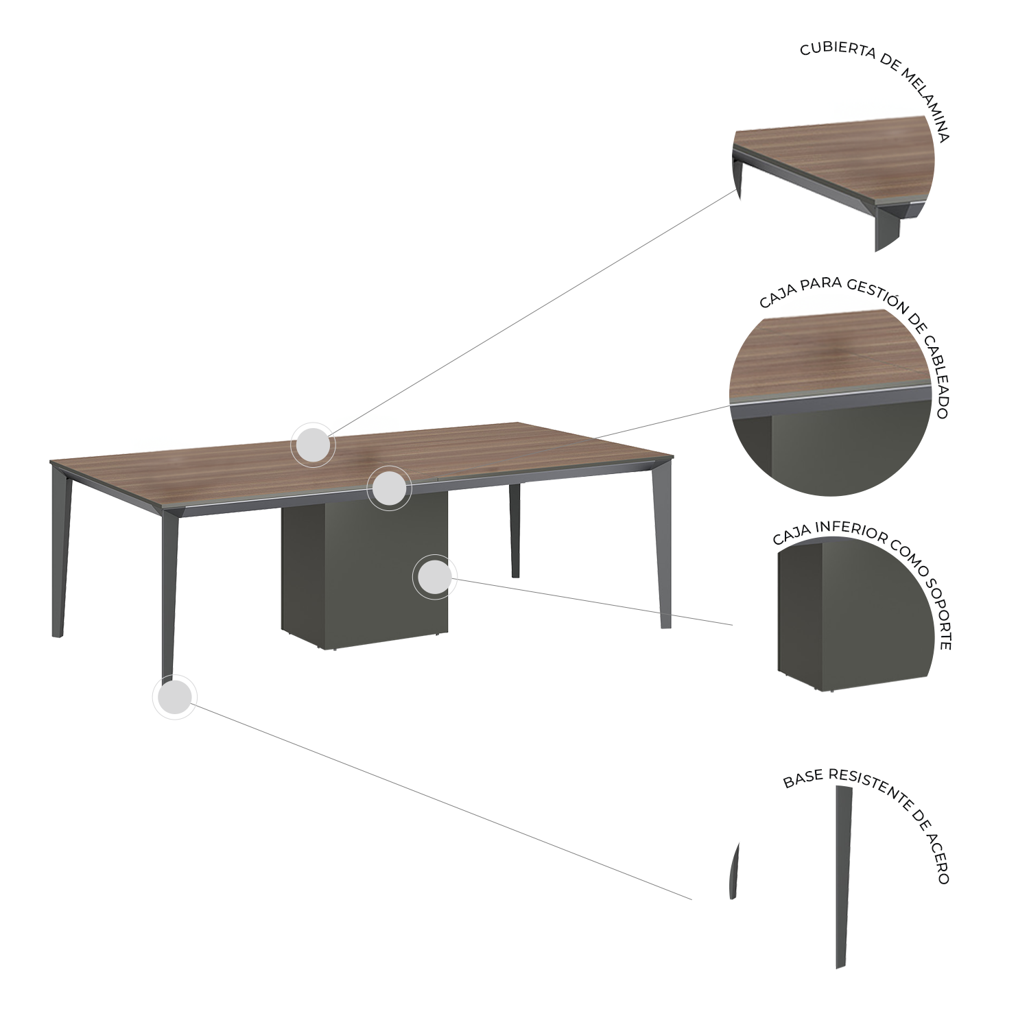 Mesa de Juntas Cracovia 240