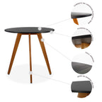 Mesa de Comedor Circular Frankfurt 80cm