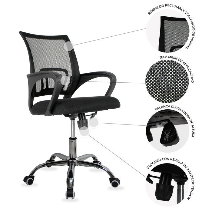 Silla Ejecutiva 107 Mesh