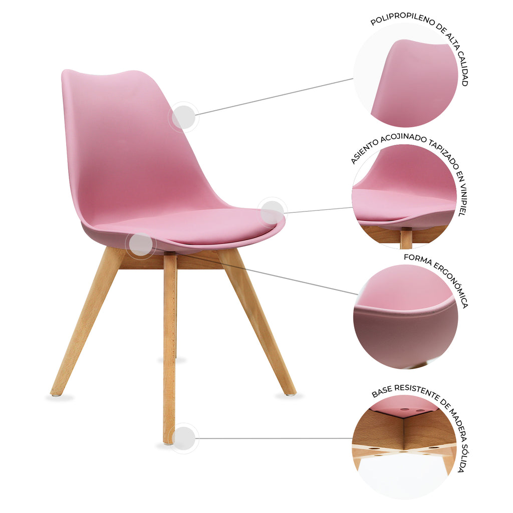 Set De 4 Sillas Frankfurt