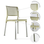 Set de 2 Sillas exterior Galeri