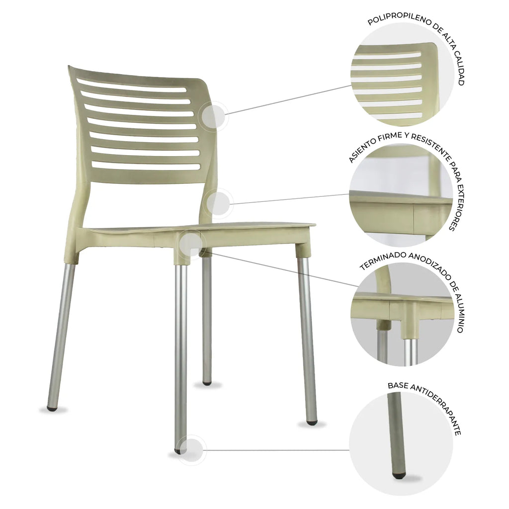 Set De 4 Sillas Galeri