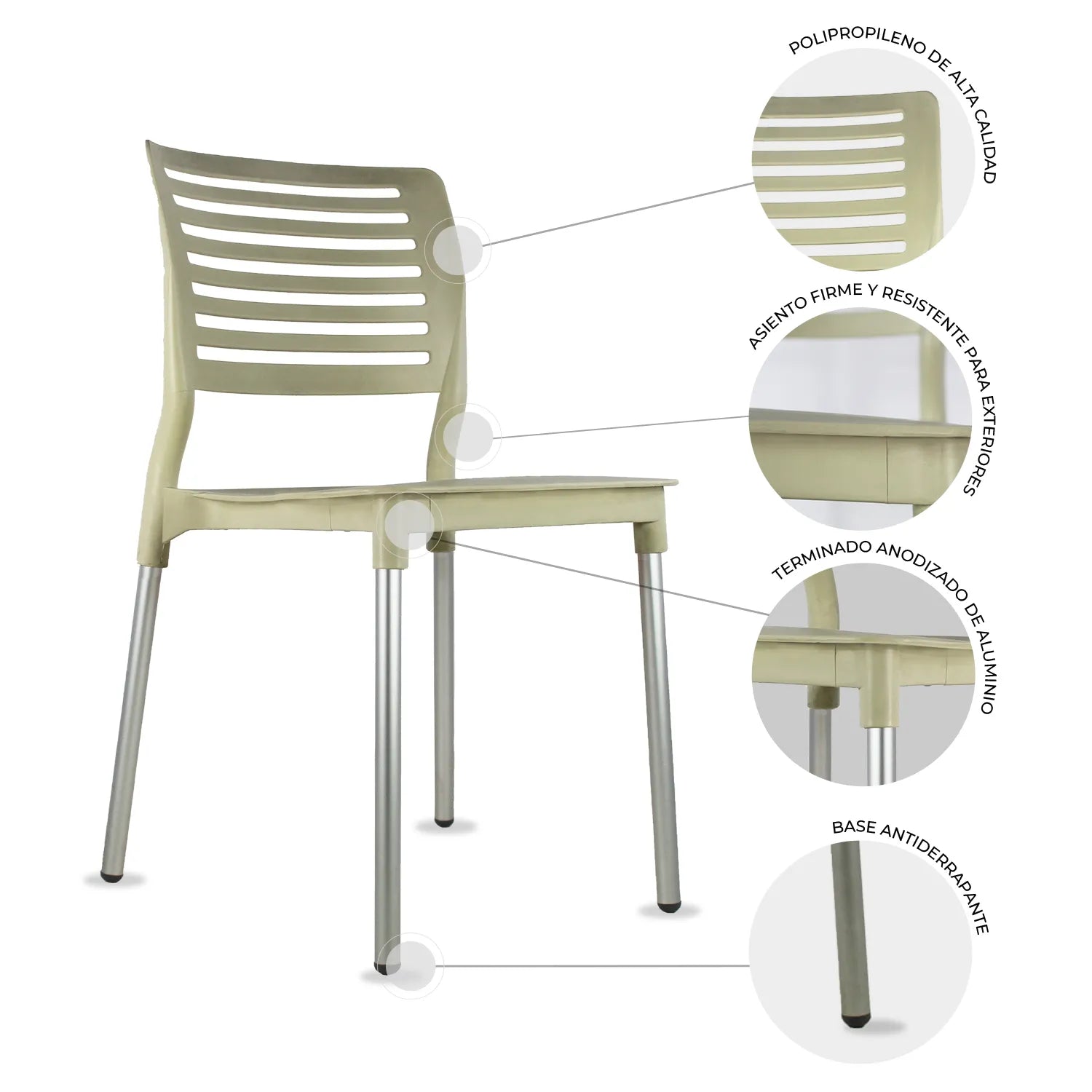 Set De 4 Sillas Galeri