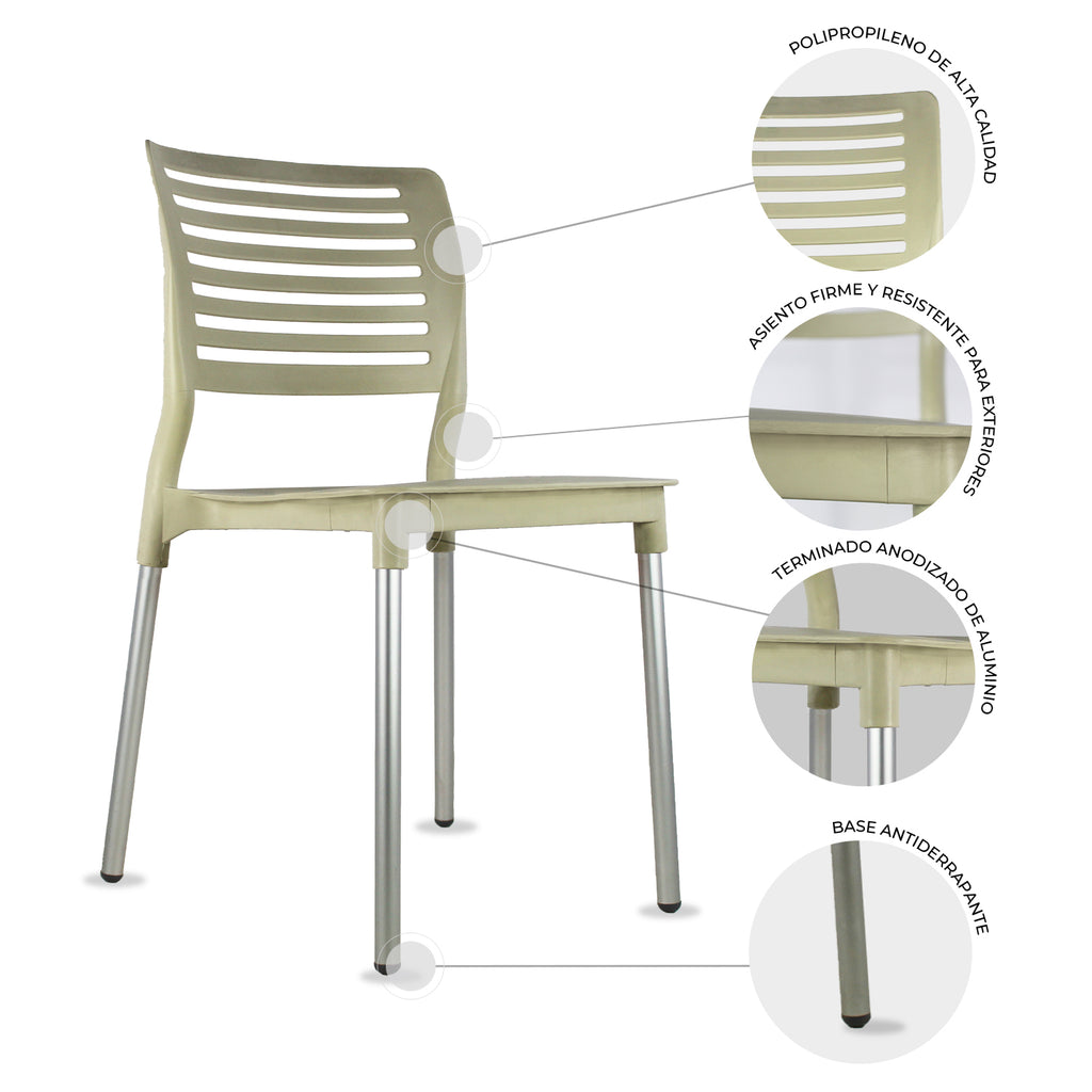 Set De 4 Sillas Galeri