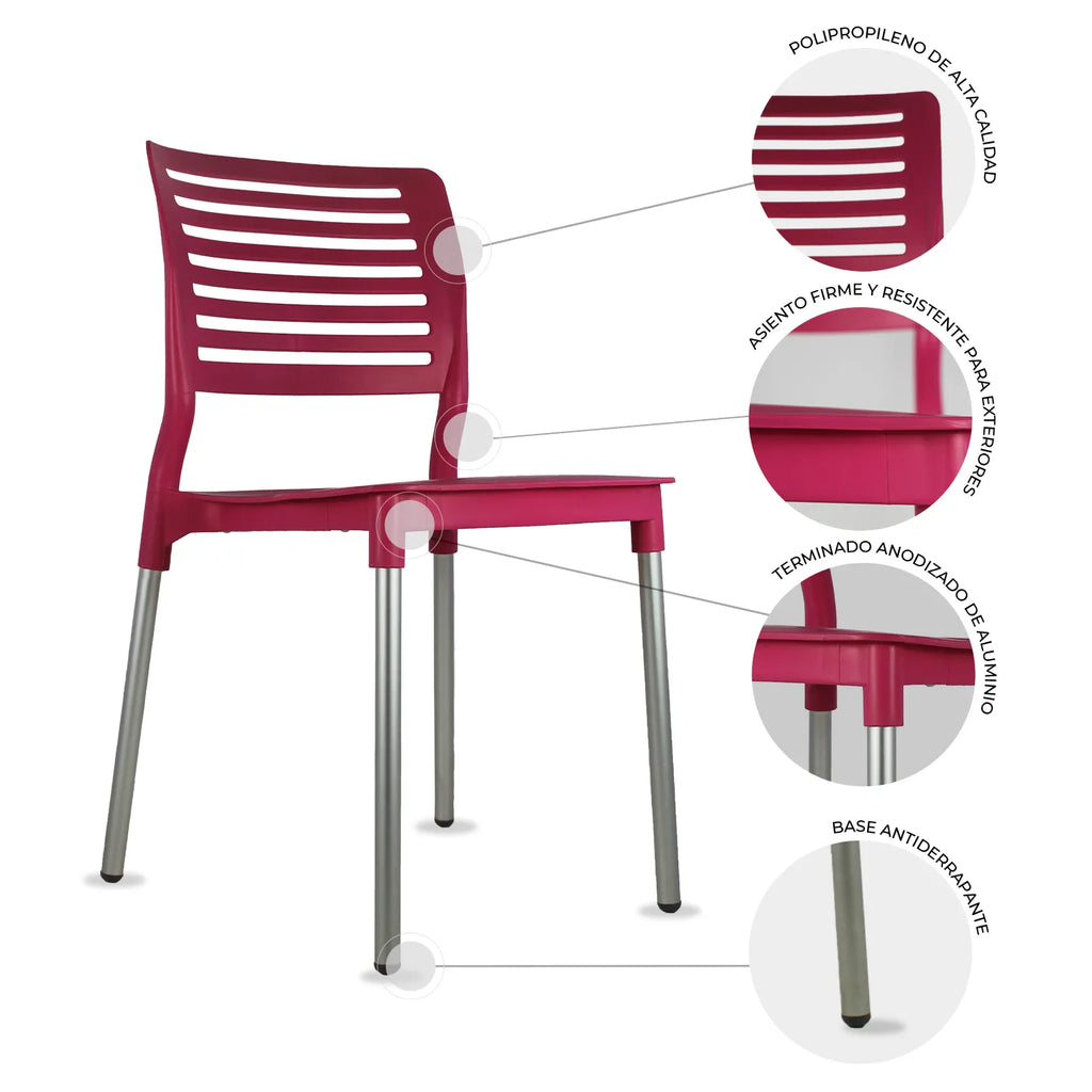 Set De 4 Sillas Galeri