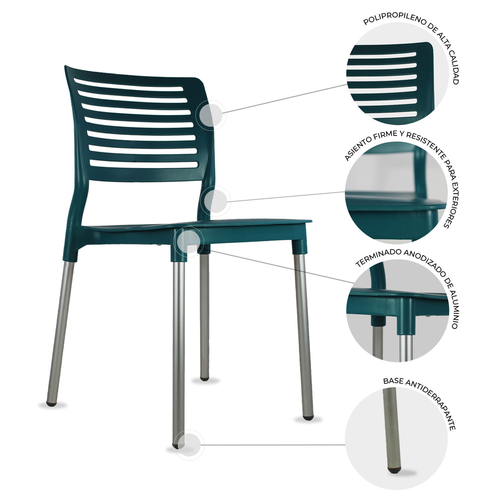 Set De 4 Sillas Galeri