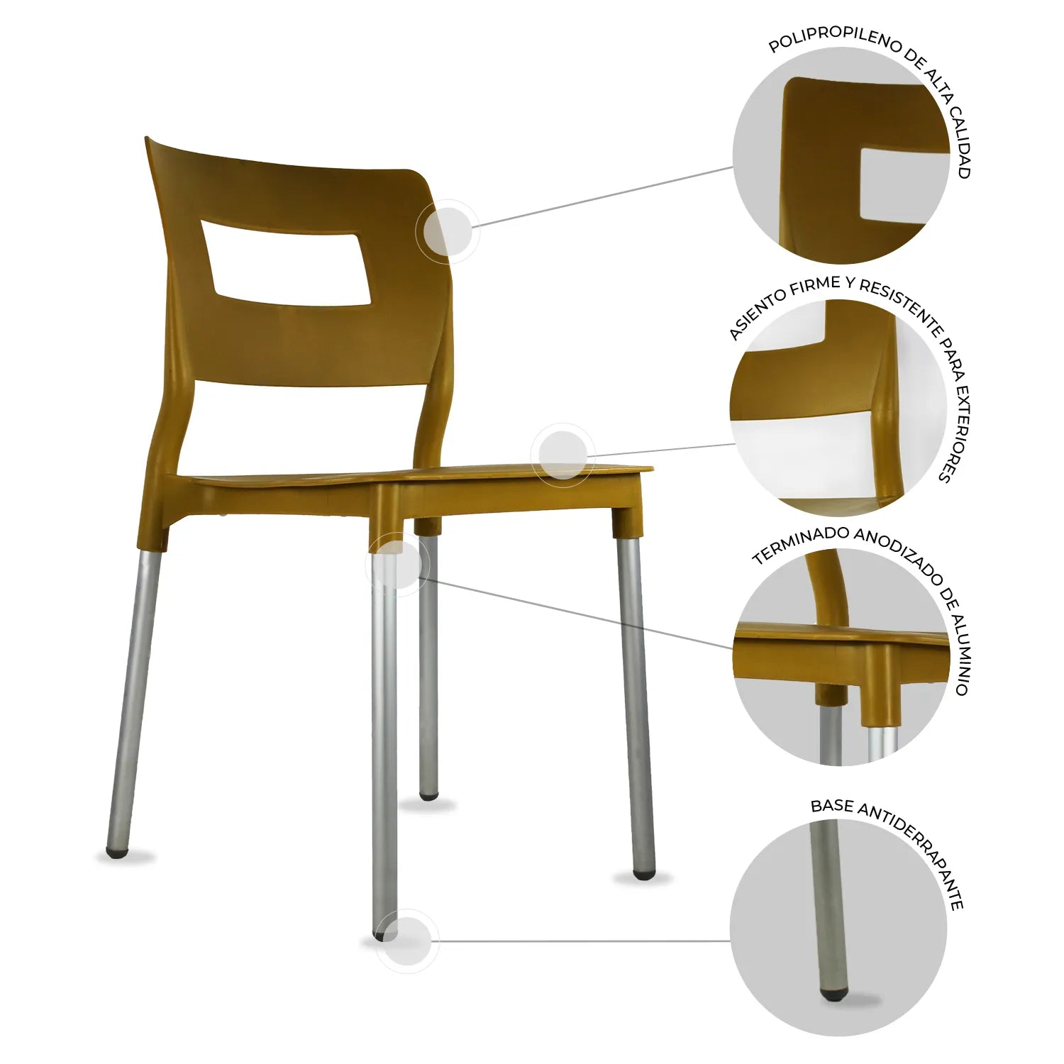 Set De 4 Sillas Valenia