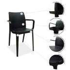 Silla Biella con brazos