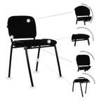 Set de 4 Sillas Fijas Tela 104Z