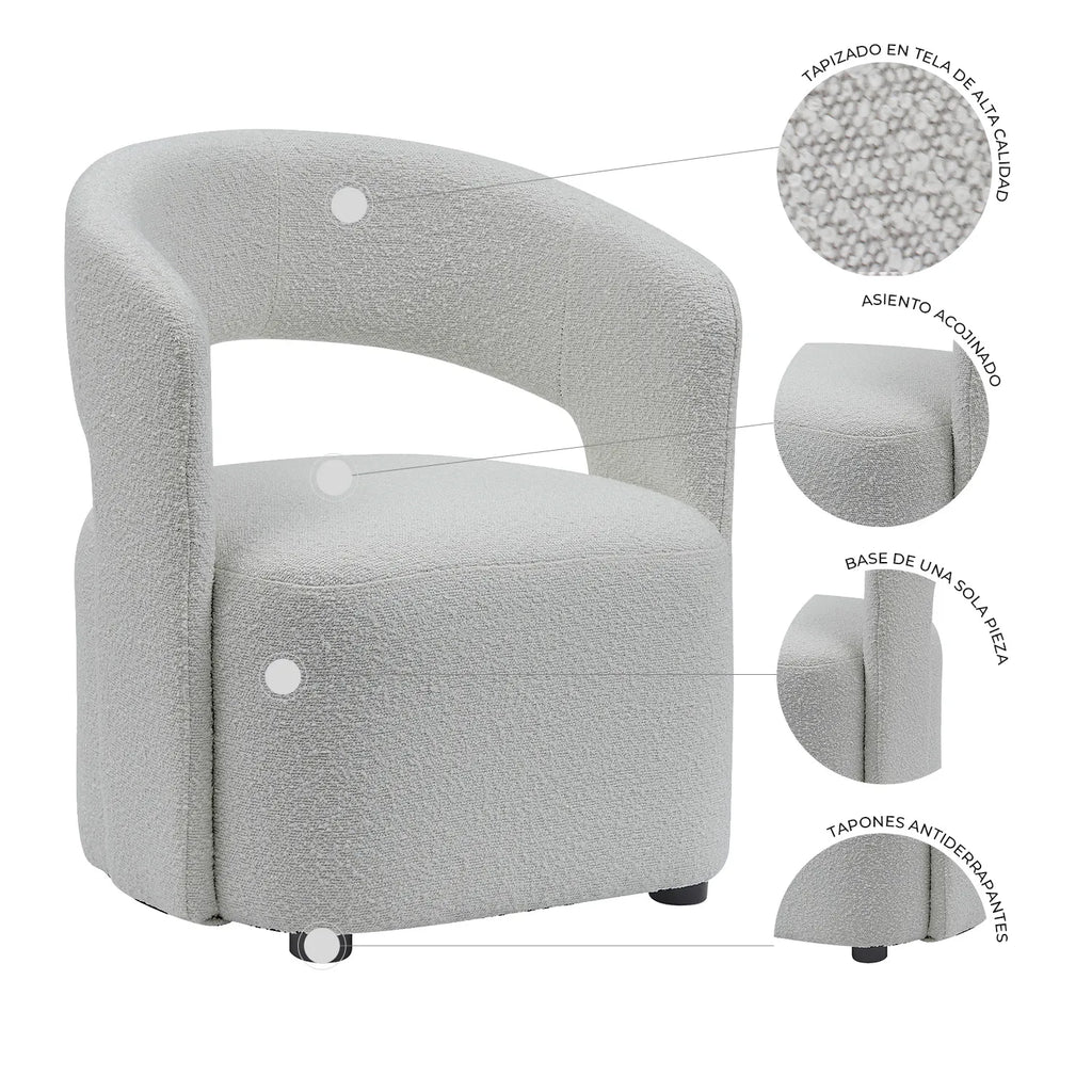 Sillón Pietro 011 Beige