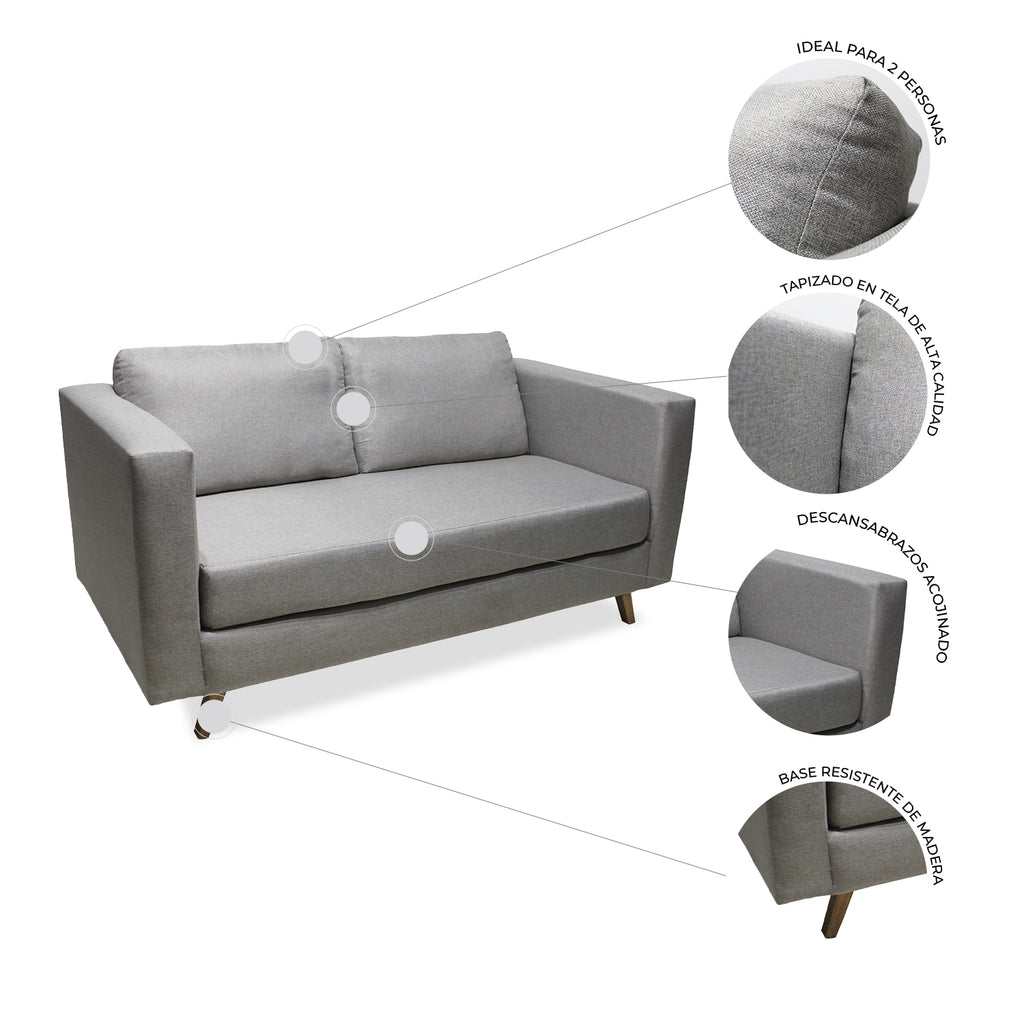 Sofá loveseat Arcat