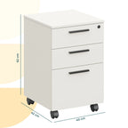 Archivero Melamina 2+1 gavetas Carta Zadar