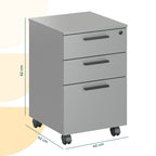 Archivero Melamina 2+1 gavetas Carta Zadar