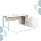 Escritorio ejecutivo Zadar 160 Lateral