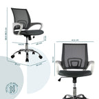 Silla Ejecutiva 107 Mesh Gris