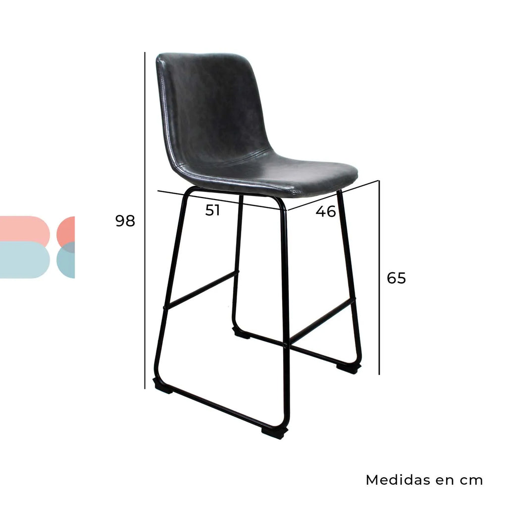 Set de 2 Bancos Phoenix  65cm