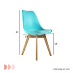 Set De 4 Sillas Frankfurt