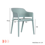 Set de 4 Sillas Capri