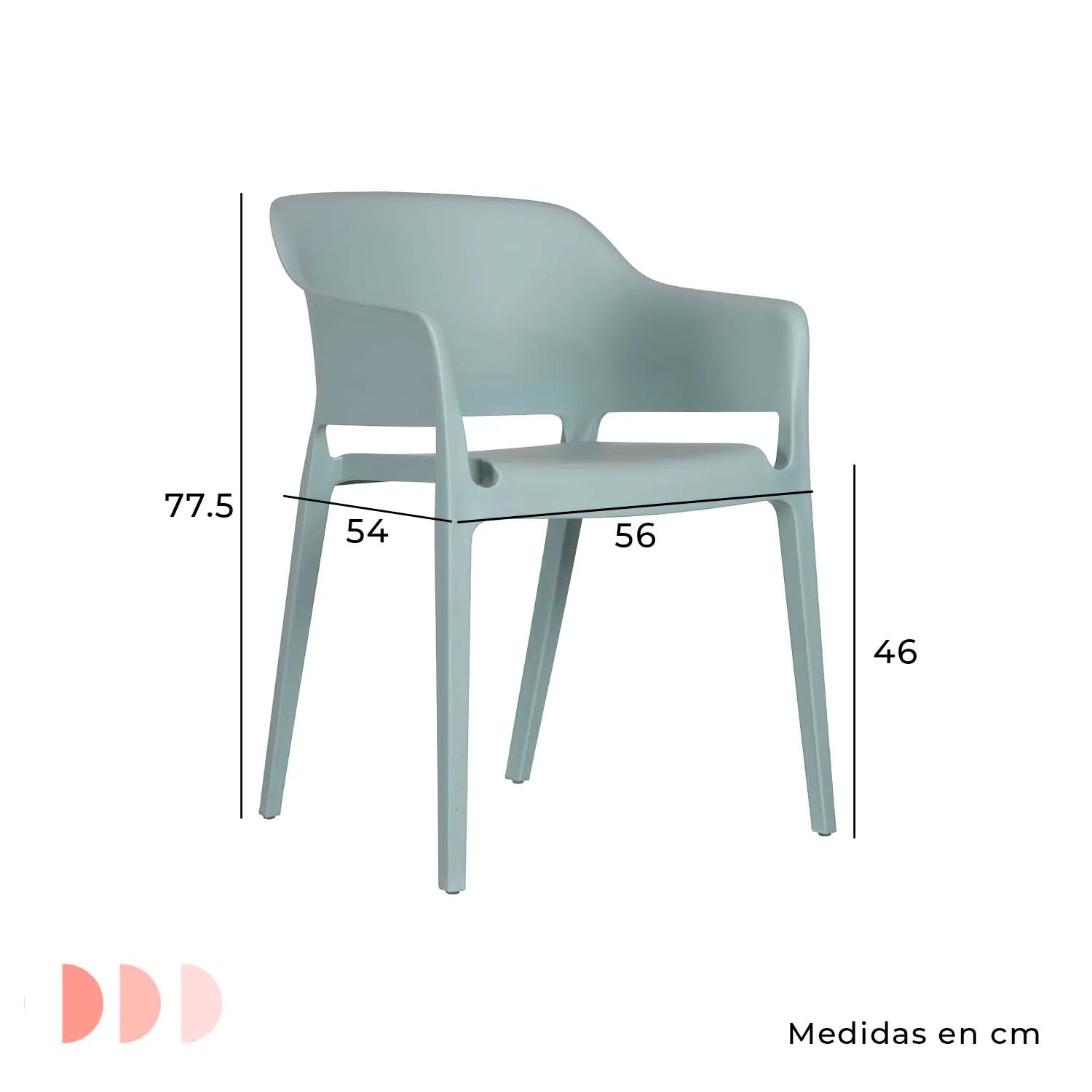 Set de 4 Sillas Capri