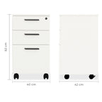 Archivero Melamina 2+1 gavetas Carta Zadar