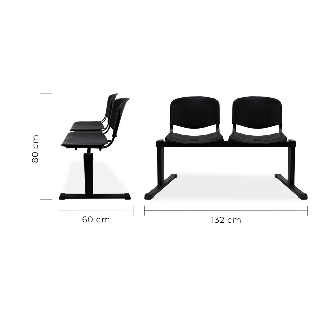 Banca de 2 Plazas modelo Iso Nova