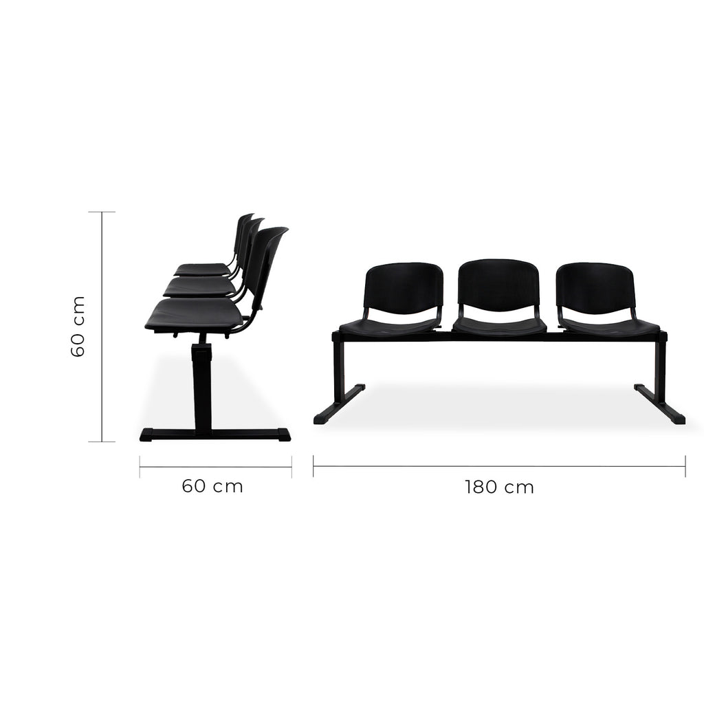 Banca de 3 Plazas Iso Nova