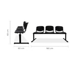 Banca de 3 Plazas Iso Nova