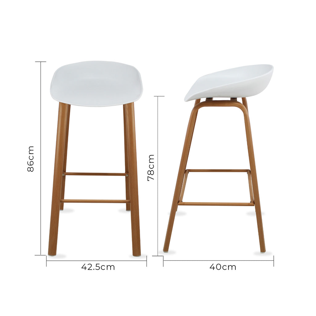 Set de 2 Bancos Altos Arezzo