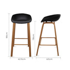 Set de 2 Bancos Altos Arezzo