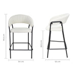 Set de 2 Bancos Caceres 65cm W29