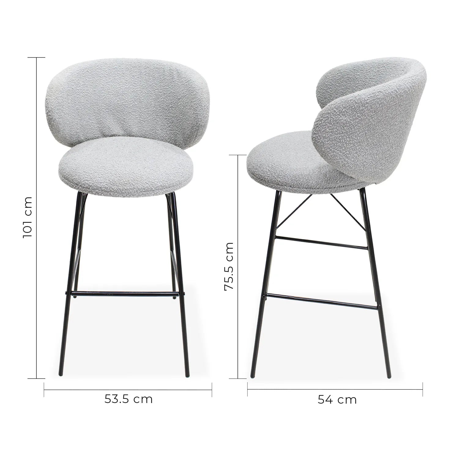 Set de 2 Bancos Tucson 9001