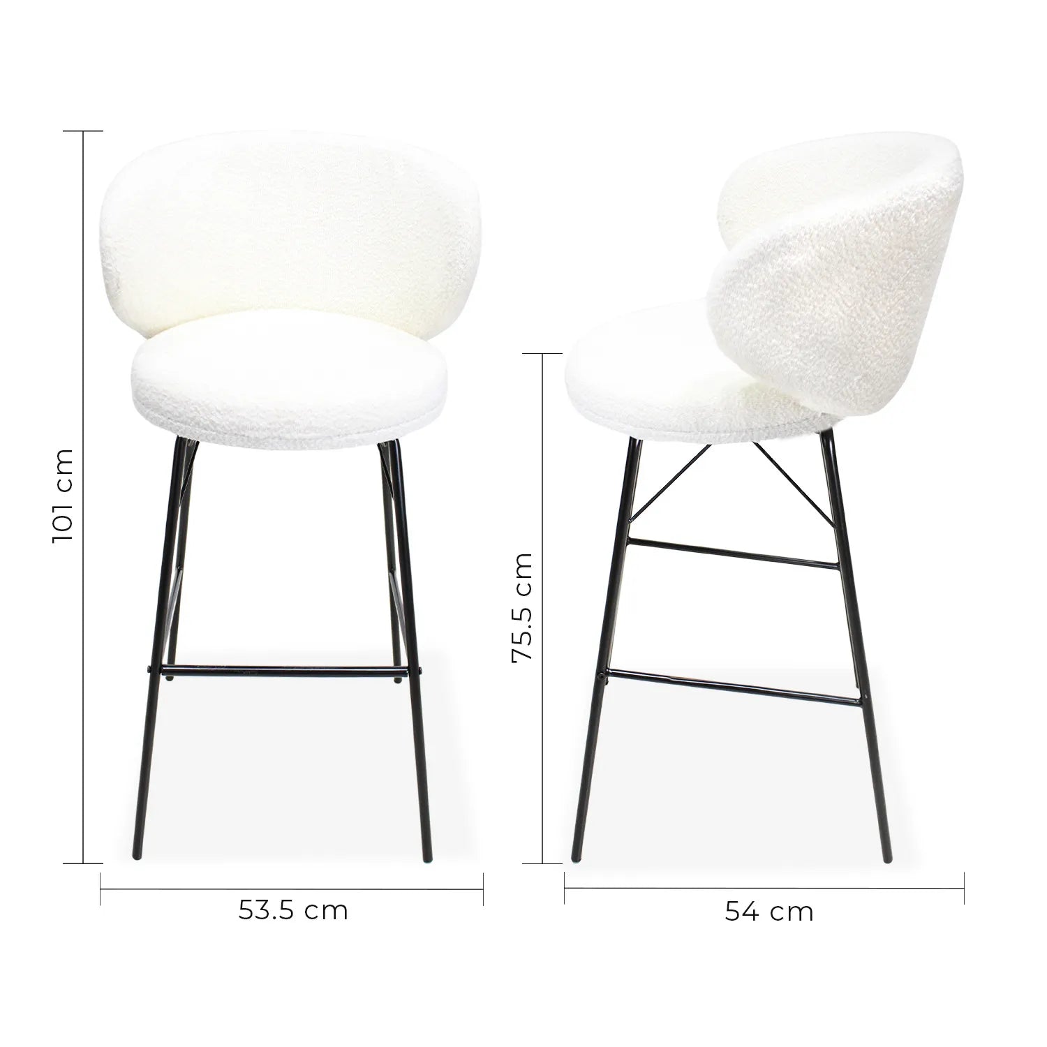 Set de 2 Bancos Tucson 9001