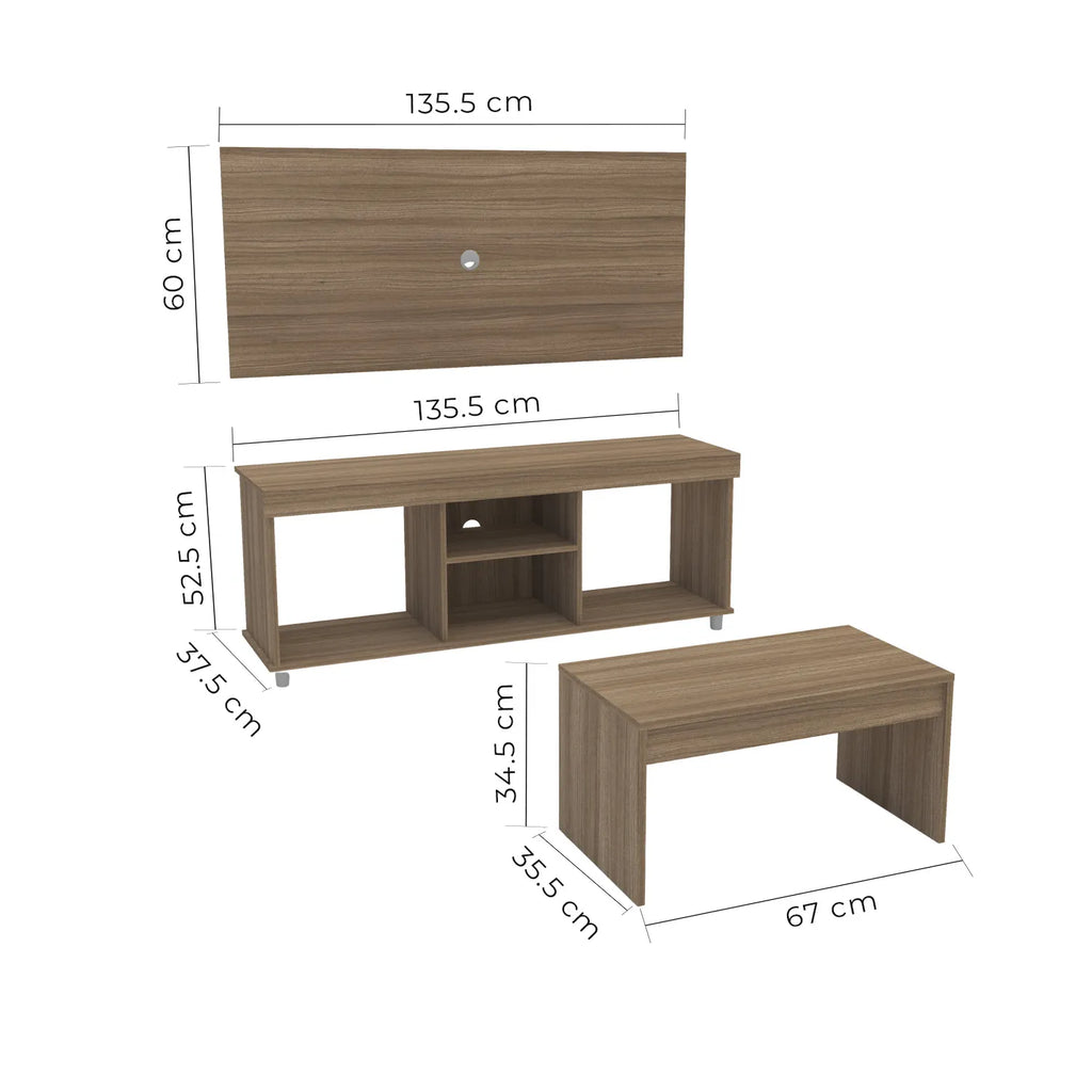 Mueble de Tv  / Mesa De Centro / Base Tv Turin