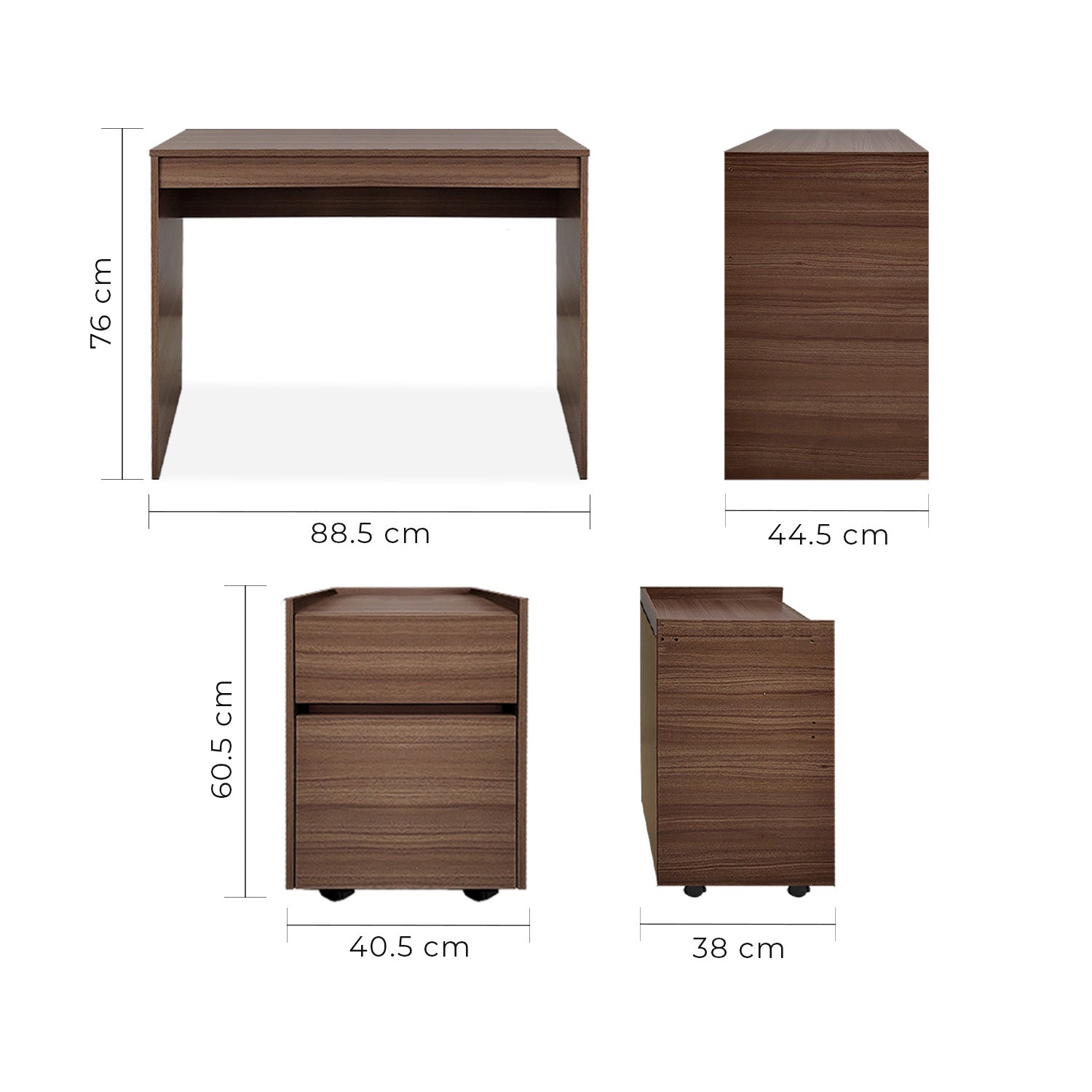 Escritorio con archivero Monterosso