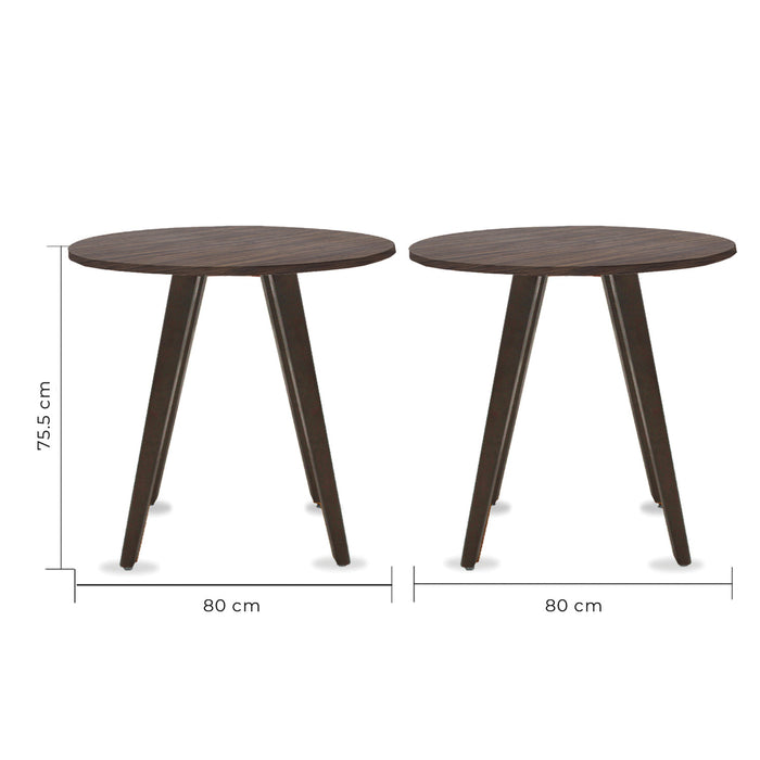 Mesa de Comedor Circular Frankfurt 80cm