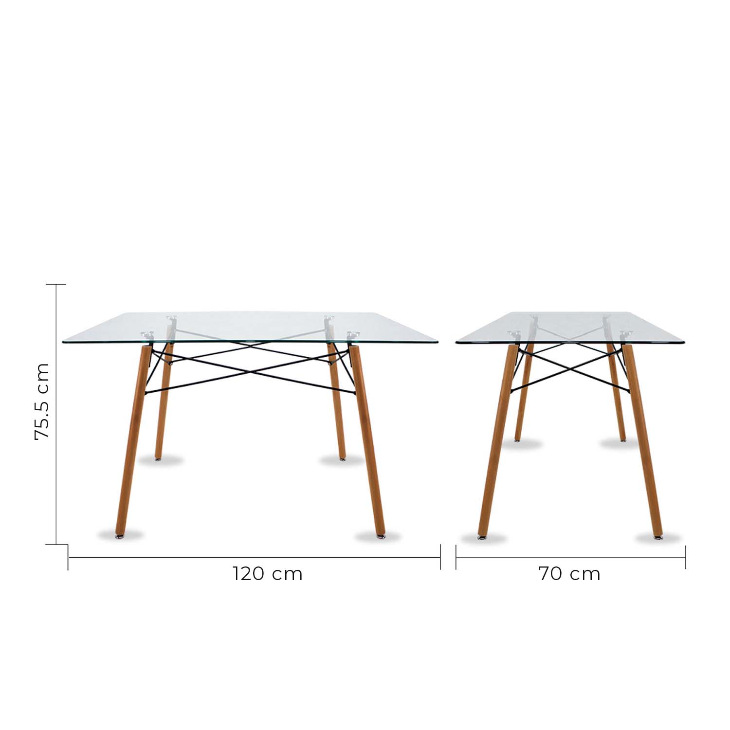 Mesa de Comedor Rectangular Oslo T5