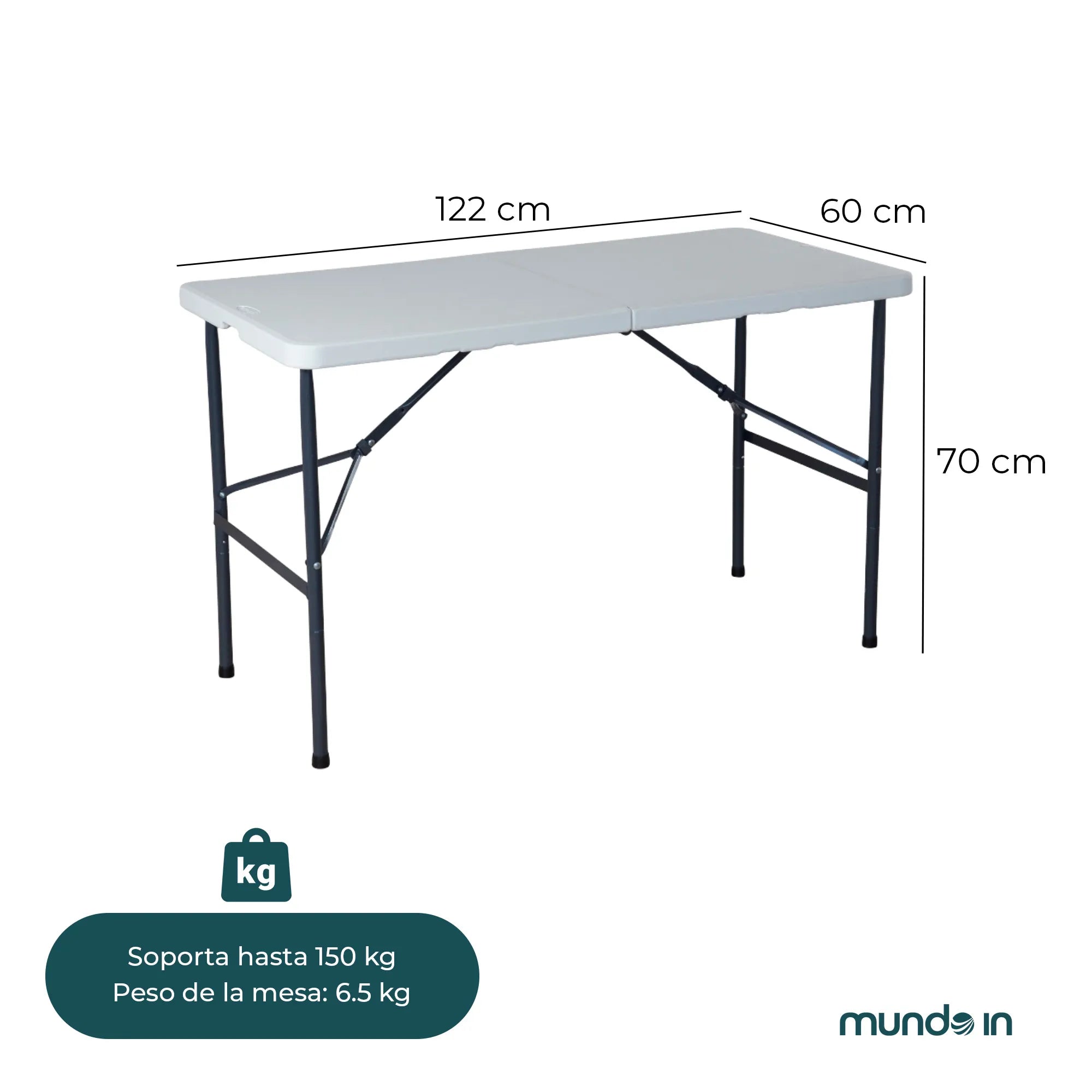 MESA PLEGABLE 122 FORLI