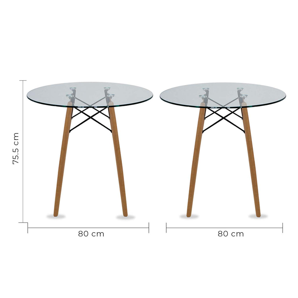 Mesa de Comedor Circular Oslo T8