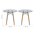 Mesa de Comedor Circular Oslo T8