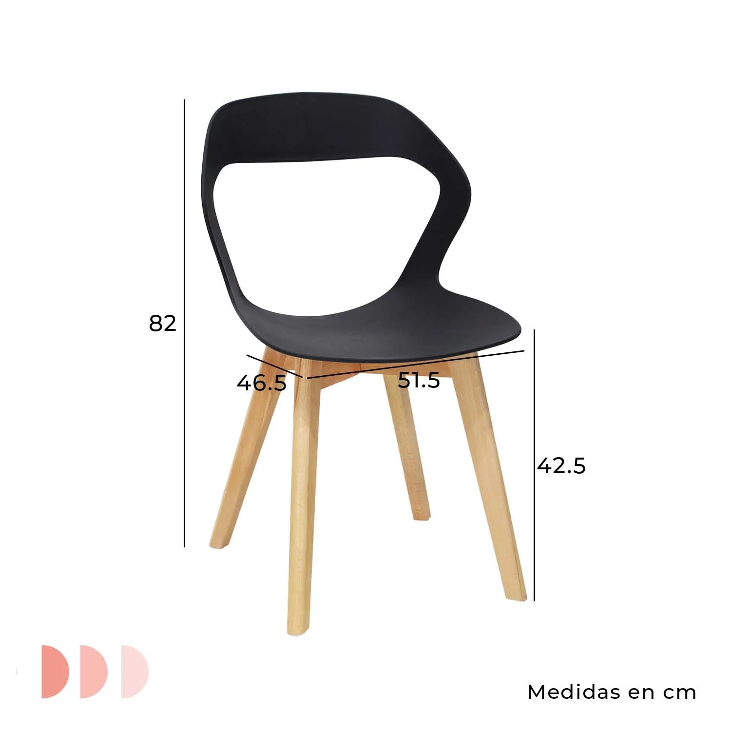 Set de 2 Sillas Moura