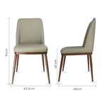 Set De 2 Sillas Bari