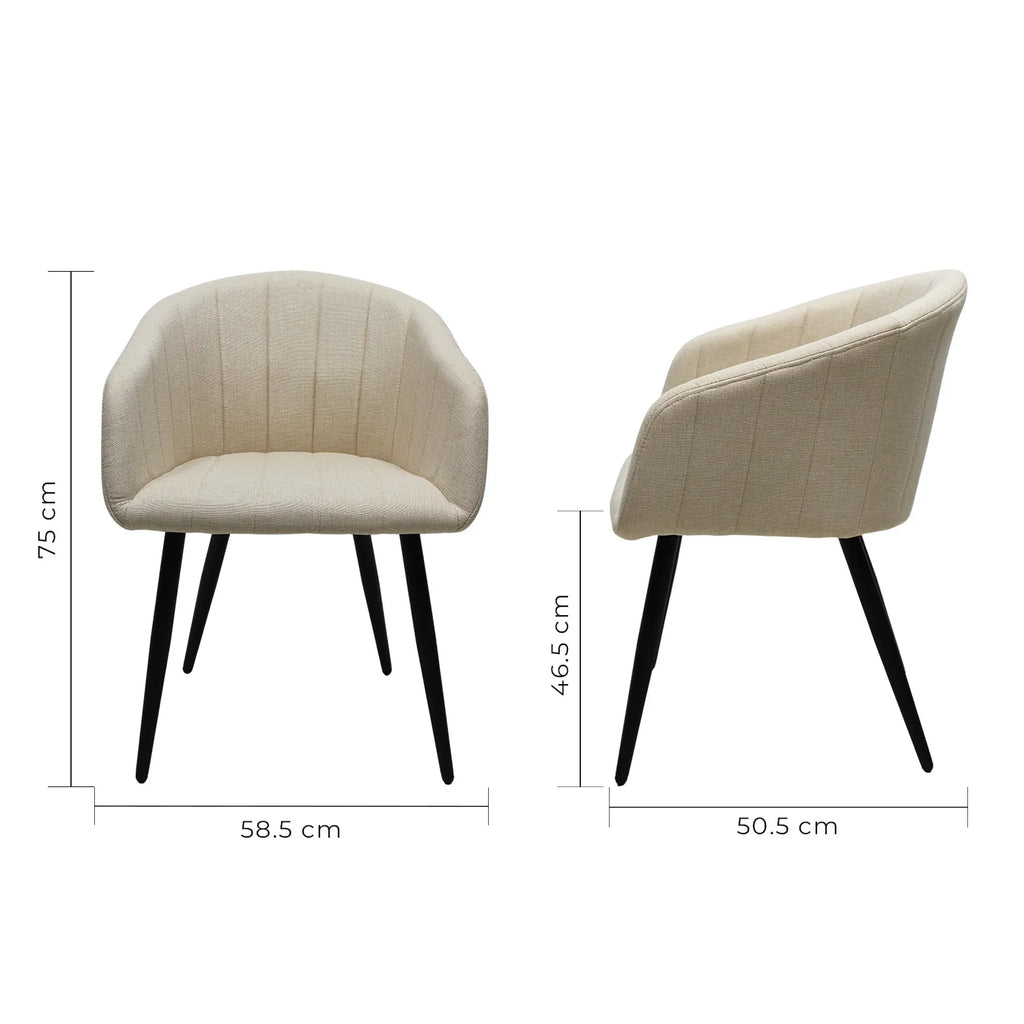 Set de 2 Sillas Burgos