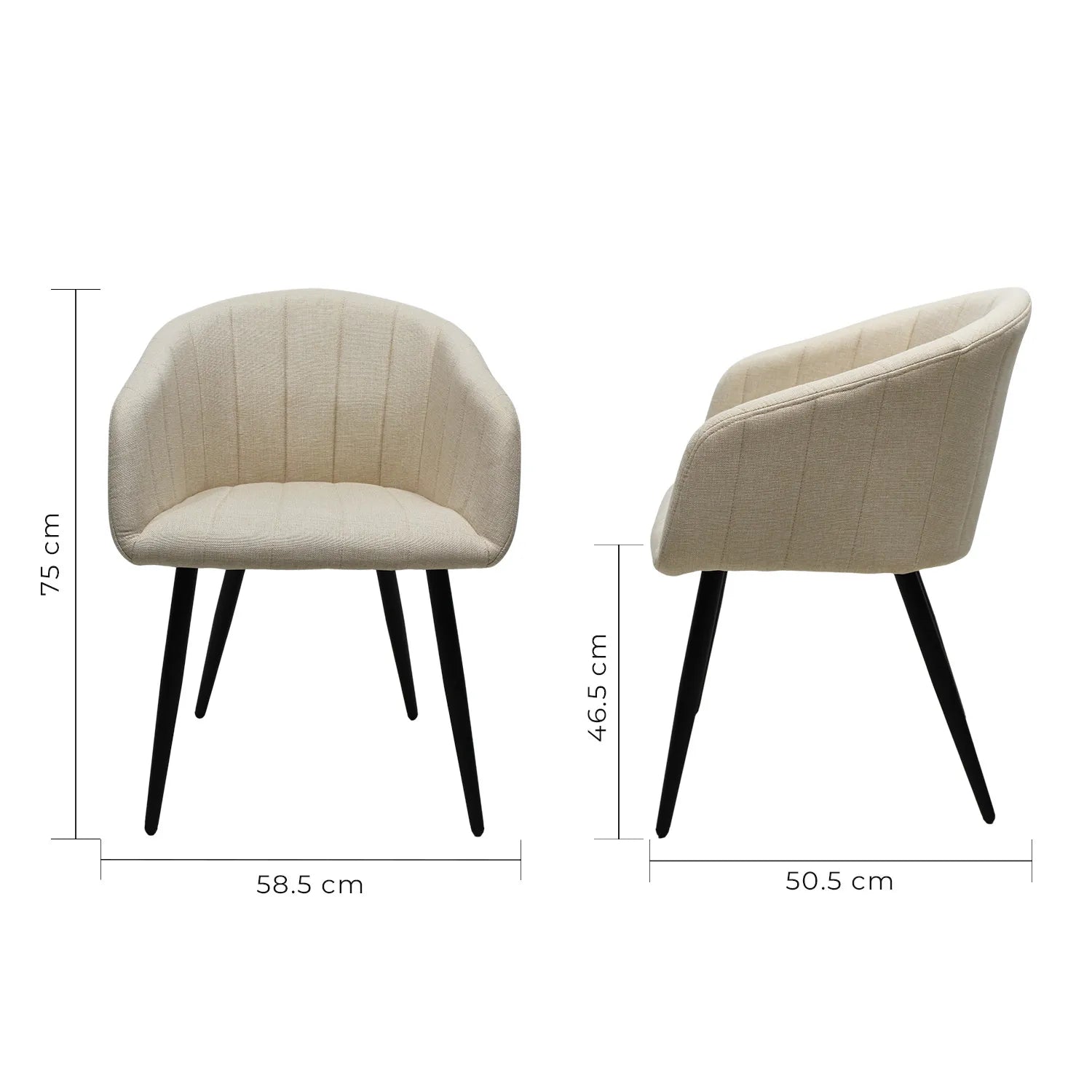 Set de 2 Sillas Burgos