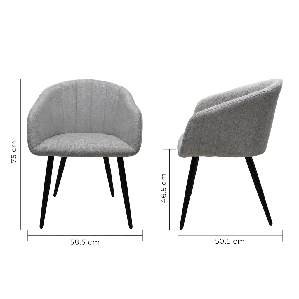 Set de 2 Sillas Burgos