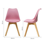 Comedor Mesa Oslo Cristal T5  + 4 Sillas Frankfurt